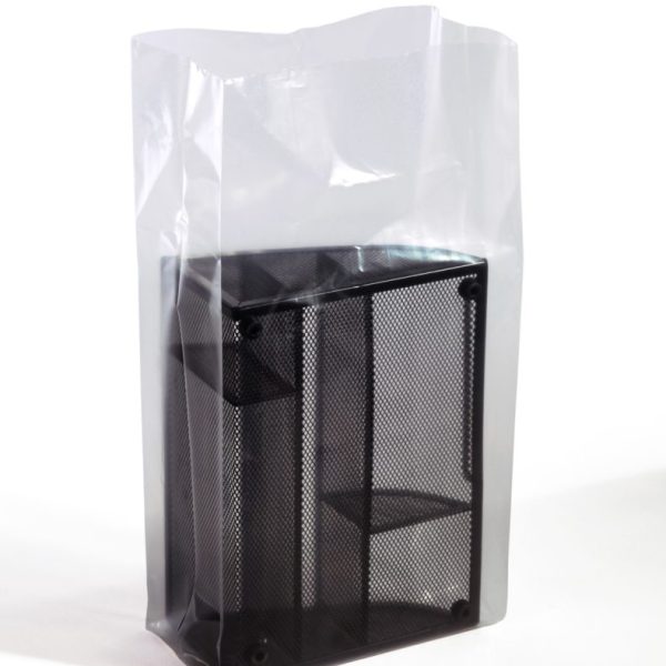 10'' x 8'' x 24'' 2 Mil Gusseted Poly Bags