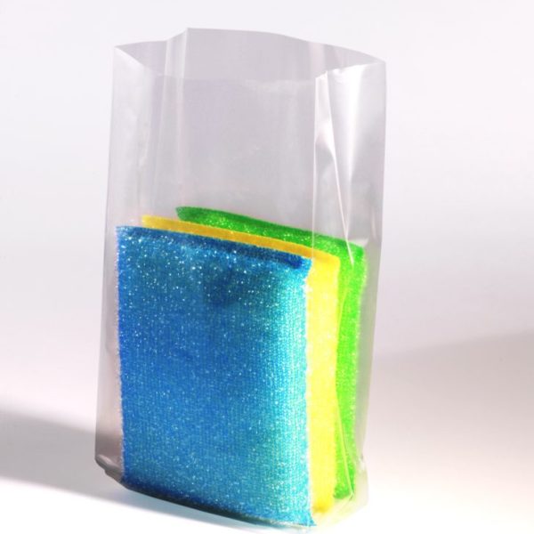 4'' x 12'' x 2'' x 2 mil Gusseted Poly Bags