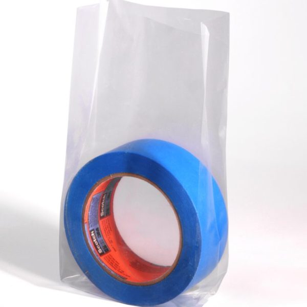 6" x 12" x 3" x 3 mil Gusseted Poly Bags