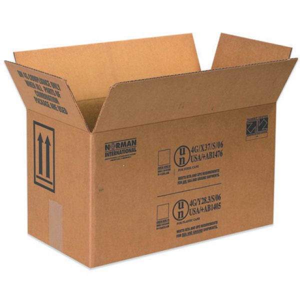 17" x 8 1/2" x 9 5/16" 2 - 1 Gallon Paint Can Boxes