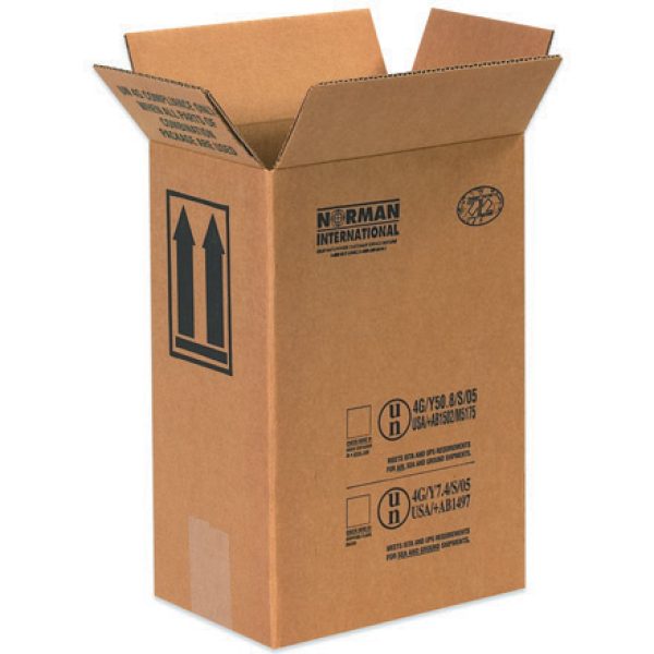 8 3/16" x 5 11/16" x 12 3/8" 1 - 1 Gallon F-Style Boxes