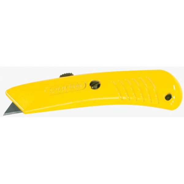 Safety Grip Utility Knife - Yellow