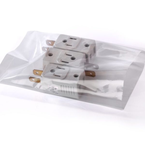 3" x 3" x 2 mil Layflat Poly Bags