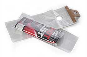 10'' x 15'' x 1.5 mil Hanging Literature Bags
