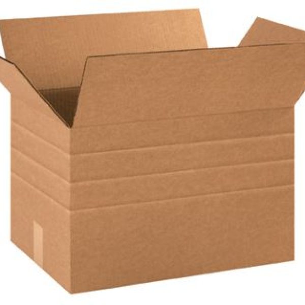 18'' x 12'' x 12'' Multi-Depth Corrugated Boxes
