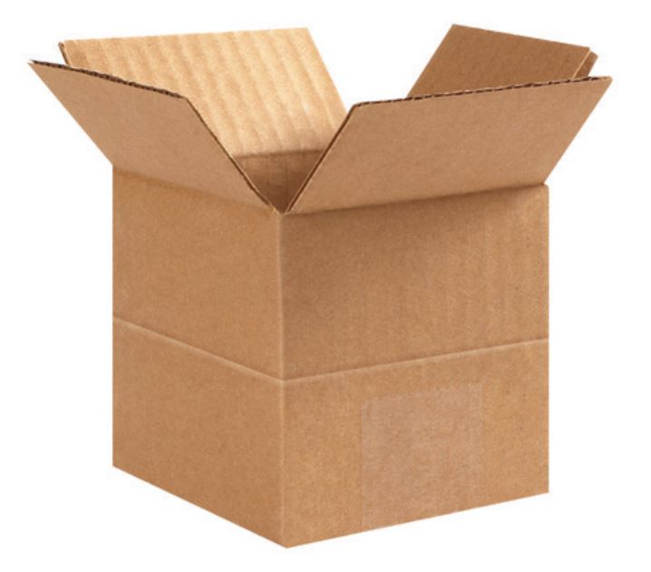 4'' x 4'' x 4'' Multi-Depth Corrugated Boxes