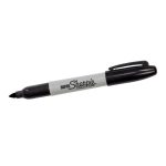 Black Super Sharpie Markers