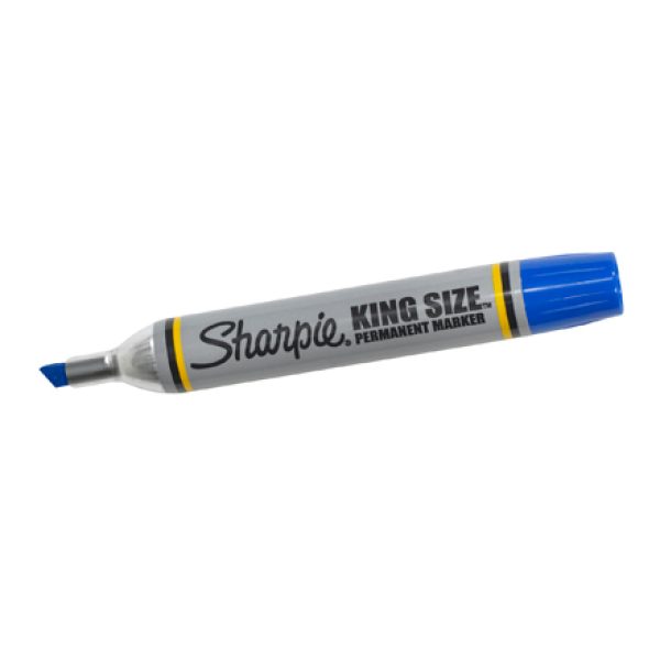 Blue Sharpie King Size Markers