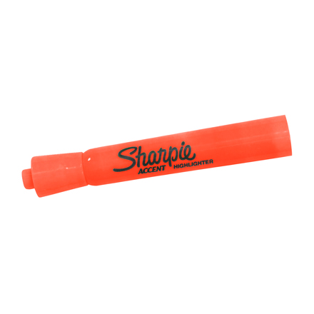 Fluorescent Orange Sharpie Accent Highlighters