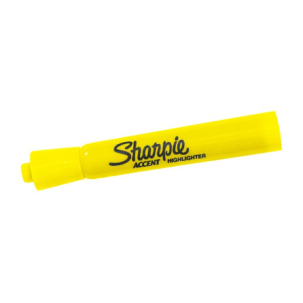 Yellow Sharpie Accent Highlighters