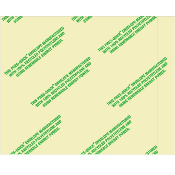 7" x 5 1/2" Environmental "Clear Face" Envelopes