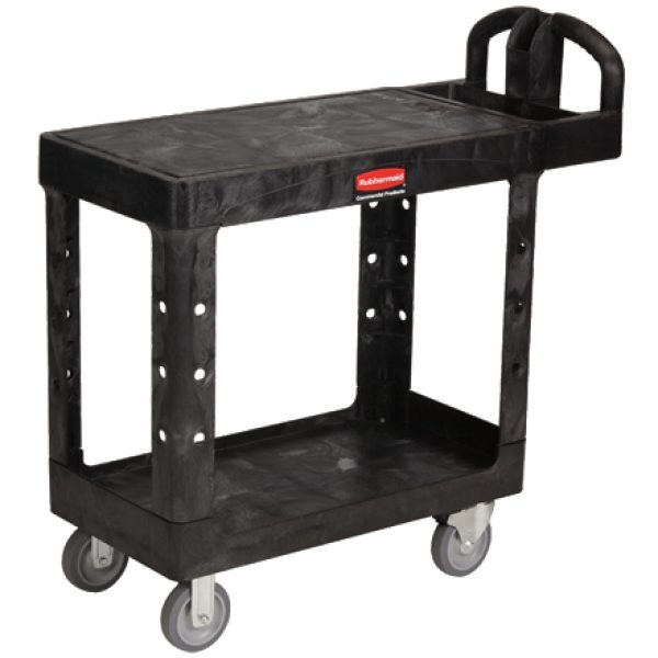 38" x 19" x 33" Flat Shelf Cart