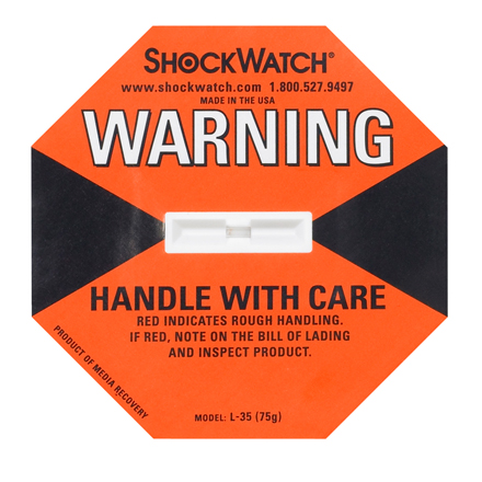 75G ShockWatch Indicators