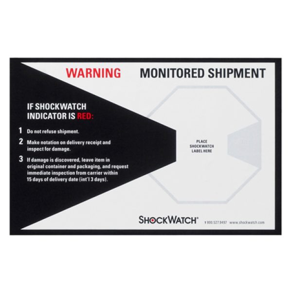 ShockWatch Companion Labels