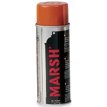 Orange Spray Stencil Ink
