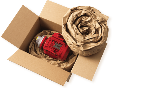 Cushioning is used to protect fragile items during shipping. Packages are often handled with little or no care during transport, so precautions are needed to prevent damage. Shocks and vibration are controlled by cushioning, significantly reducing broken box contents and subsequent returns.