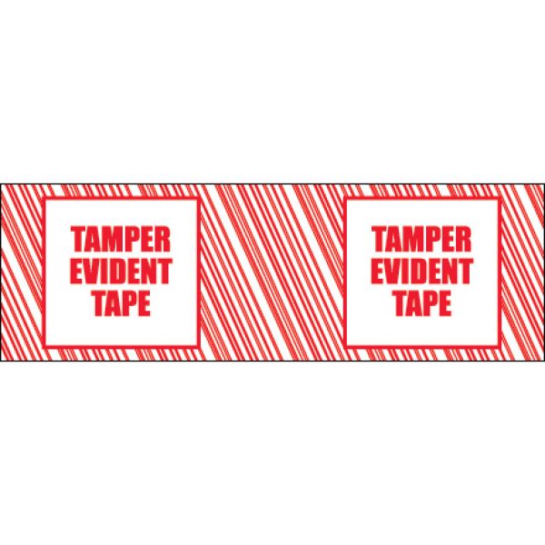 2" x 110 yds. - "Tamper Evident" Printed Tape