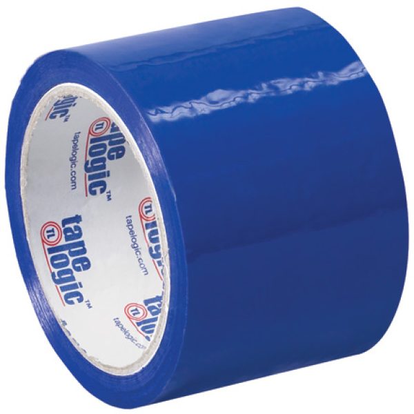 3" x 55 yds. Blue Tape Logic Carton Sealing Tape