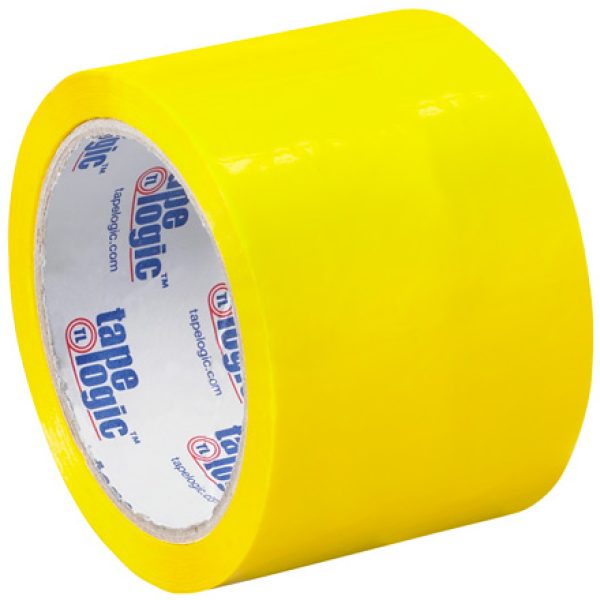 3" x 55 yds. Yellow Tape Logic Carton Sealing Tape