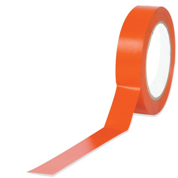 1" x 36 yds. Orange (3 Pack) Solid Vinyl Safety Tape