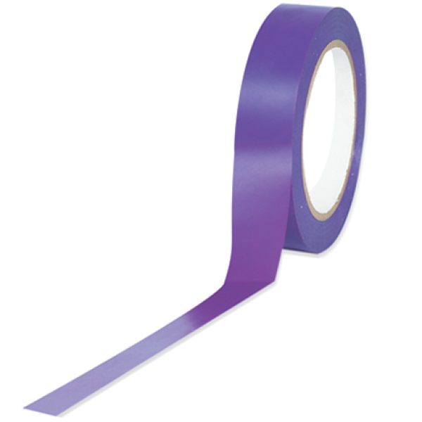 1" x 36 yds. Purple (3 Pack) Solid Vinyl Safety Tapae