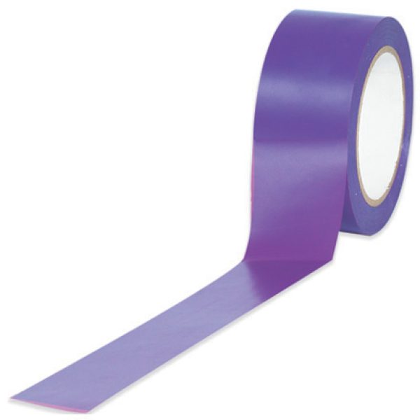 2" x 36 yds. Purple Solid Vinyl Safety Tape
