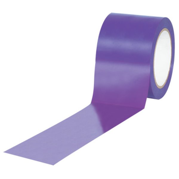 3" x 36 yds. Purple (3 Pack) Solid Vinyl Safety Tape