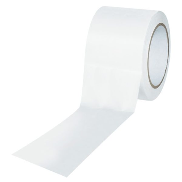3" x 36 yds. White (3 Pack) Solid Vinyl Safety Tape