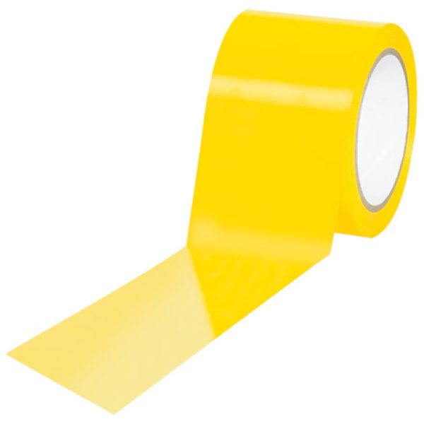 3" x 36 yds. Yellow (3 Pack) Solid Vinyl Safety Tape