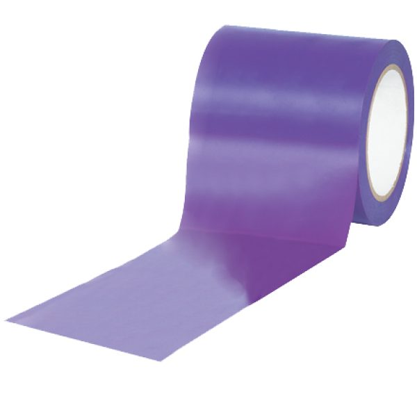 4" x 36 yds. Purple (3 Pack) Solid Vinyl Safety Tape