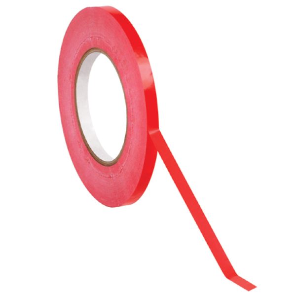 3/8" x 180 yds. Red Bag Tape