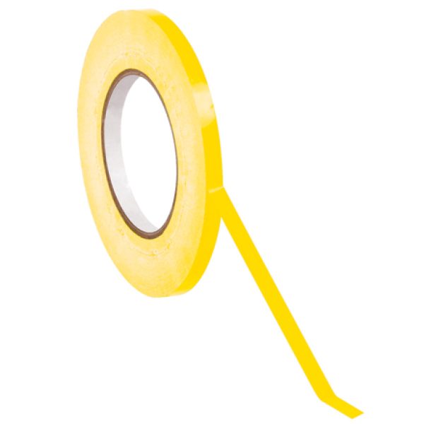 3/8" x 180 yds. Yellow Bag Tape