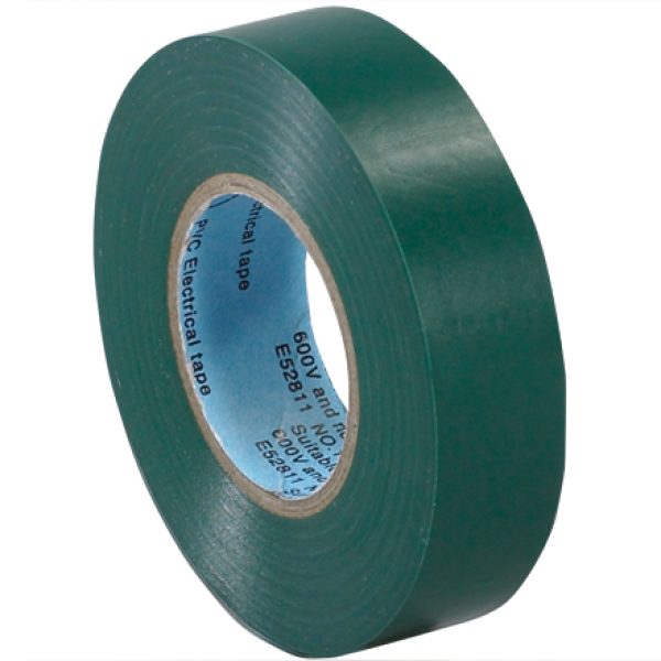 3/4" x 20 yds. Green (10 Pack) Electrical Tape