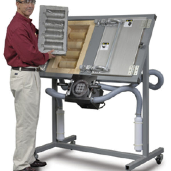 Twin Vertical Molding System