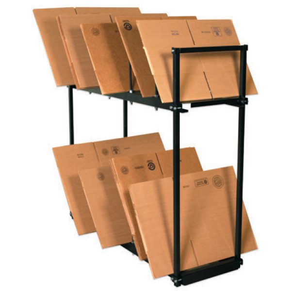 54" x 18" x 50" Two Tier Carton Stand
