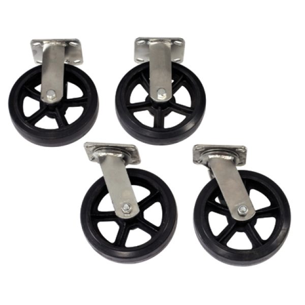 8" x 2" - Caster Set