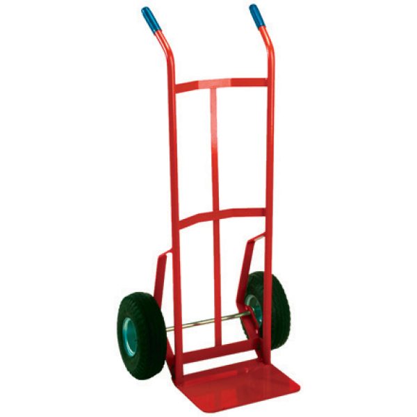 Heavy-Duty Steel Hand Truck - Dual Handle