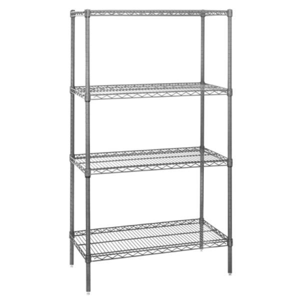 48" x 18" x 54" - 4 Shelf Wire Shelving Starter Unit