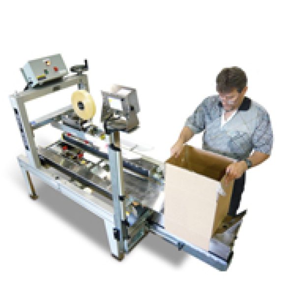 Wexxar Bel-450 Semi-Automatic Poly Bag Inserter/Case Erector