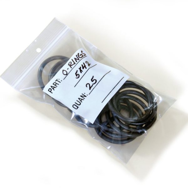 9" x 12" x 4 mil Reclosable Parts Bags w/ White Block