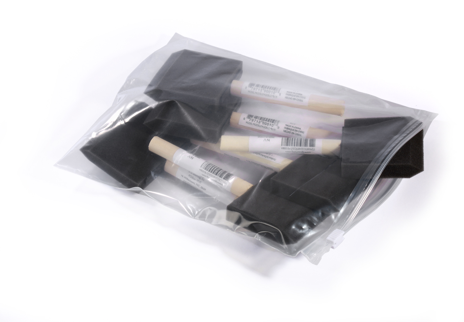 8'' x 10'' x 3 mil Slider Top Reclosable Bags