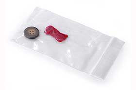 5'' x 7'' 1.25 Mil Reclosable Poly Bags