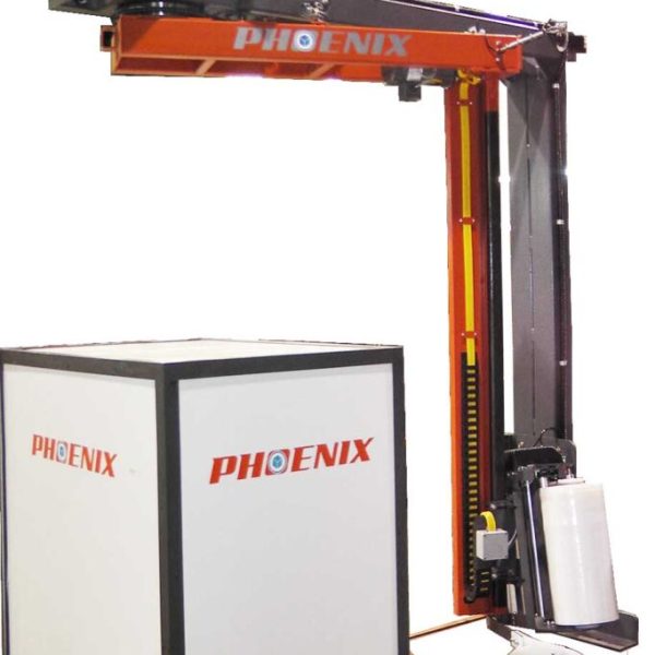 Phoenix Wrappers PRTL-2150 Rotary Arm Stretch Wrapper with Floor Mounted Frame